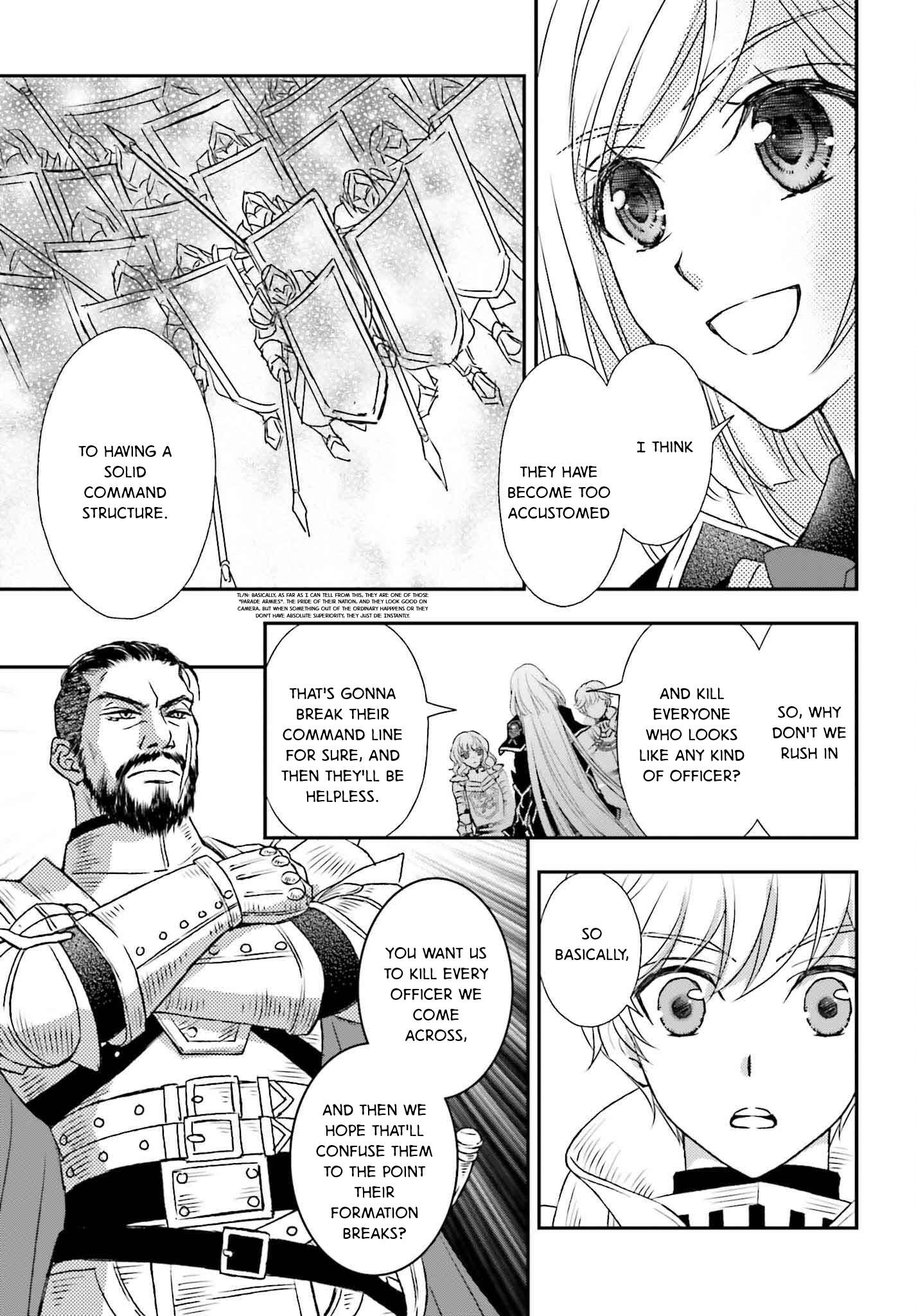 Shinigami ni Sodaterareta Shoujo wa Shikkoku no Tsurugi wo Mune ni Idaku Chapter 50 15
